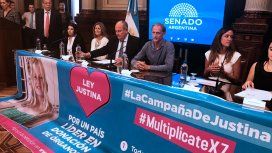 Se presentó la Ley Justina Se presentó la Ley Justina