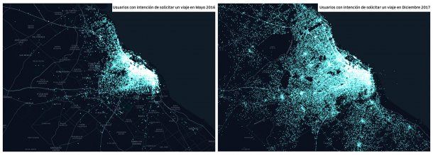 Extensión del servicio de Uber en Buenos Aires y el área metropolitana