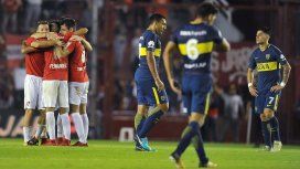 Independiente festeja y Boca sufre Independiente festeja y Boca sufre