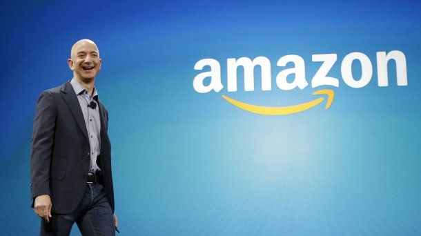 Jeff Bezos, CEO de Amazon<br>