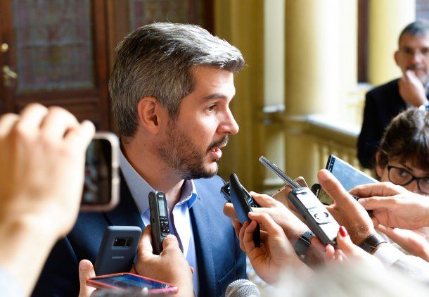 Marcos Peña, jefe de Gabinete de ministros<br>