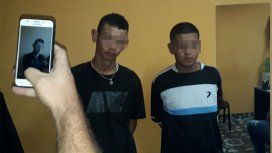 Los acusados por el crimen de Leandro Alcaraz. Los acusados por el crimen de Leandro Alcaraz.