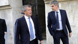 Emilio Monzó y Marcos Peña Emilio Monzó y Marcos Peña
