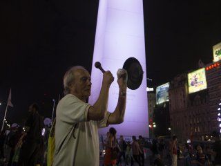 El Obelisco fue uno de los lugares más concurridos El Obelisco fue uno de los lugares más concurridos
