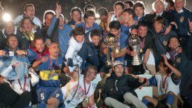 Serna fue parte importante del equipo de Boca que salió campeón del mundo en 2000 Serna fue parte importante del equipo de Boca que salió campeón del mundo en 2000