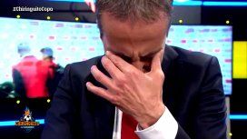 Copa del Rey: un periodista se largó a llorar en vivo tras la derrota del Sevilla ante Barcelona Copa del Rey: un periodista se largó a llorar en vivo tras la derrota del Sevilla ante Barcelona