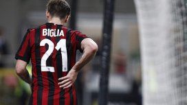 Se fracturó Biglia y podría perderse el Mundial Se fracturó Biglia y podría perderse el Mundial
