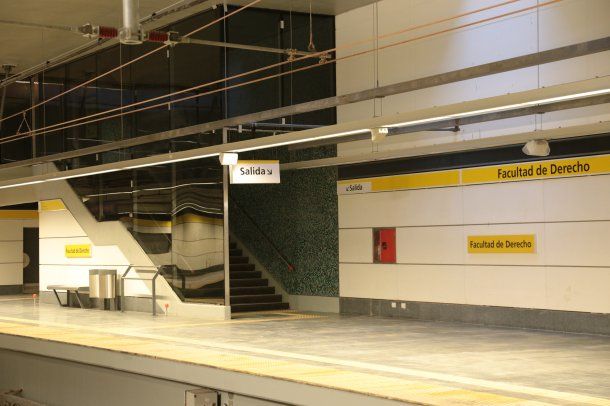 Subte H, estación Facultad de Derecho