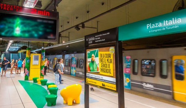 Terminó el paro en la línea D