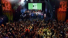 #VoyPorLaPaz cerró con un llamado para acabar con la desigualdad #VoyPorLaPaz cerró con un llamado para acabar con la desigualdad
