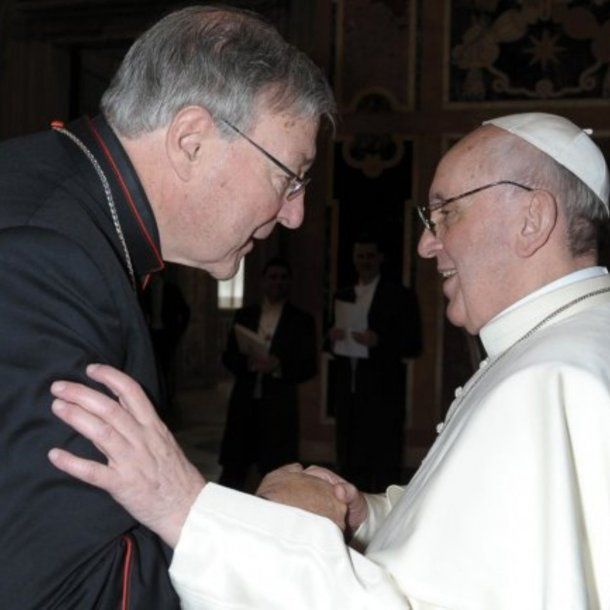 George Pell y el Papa Francisco