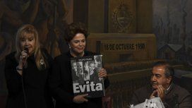 La ex presidenta de Brasil Dilma Rousseff en la sede de la Confederación General del Trabajo (CGT). La ex presidenta de Brasil Dilma Rousseff en la sede de la Confederación General del Trabajo (CGT).