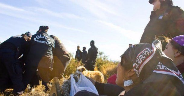 La policía entró al Pu Lof Cushamen, donde estuvo Santiago Maldonado