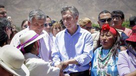 Macri en Humahuaca. Macri en Humahuaca.