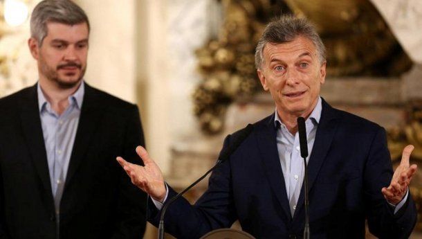 Mauricio Macri y Marcos Peña.