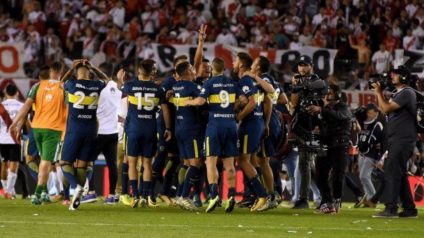 Boca le ganó a River 2 a 1 en el Monumental en el Superclásico de la Superliga<br>
