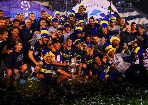 Boca campeón de la Superliga 2017/18<br>