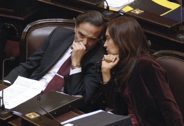 Miguel Ángel Pichetto y Cristina Fernández de Kirchner