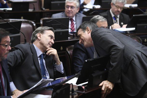 Miguel Ángel Pichetto y Esteban Bullrich