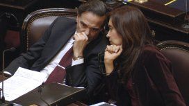 Miguel Ángel Pichetto y Cristina Fernández de Kirchner Miguel Ángel Pichetto y Cristina Fernández de Kirchner