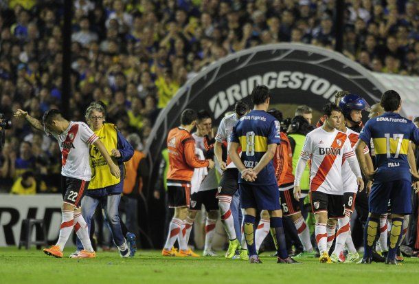 El último Boca vs. River por la Libertadores tuvo un final vergonzoso
