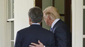 Mauricio Macri y Donald Trump en la Casa Blanca Mauricio Macri y Donald Trump en la Casa Blanca