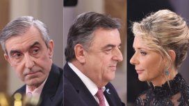 Nelson Castro, Mario Negri y Evelyn Van Brocke Nelson Castro, Mario Negri y Evelyn Van Brocke