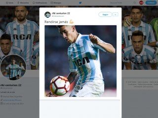 El llamativo tuit de Ricardo Centurión El llamativo tuit de Ricardo Centurión