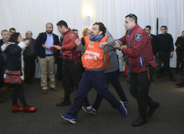 Hubo incidentes en Parque Norte el viernes<br>