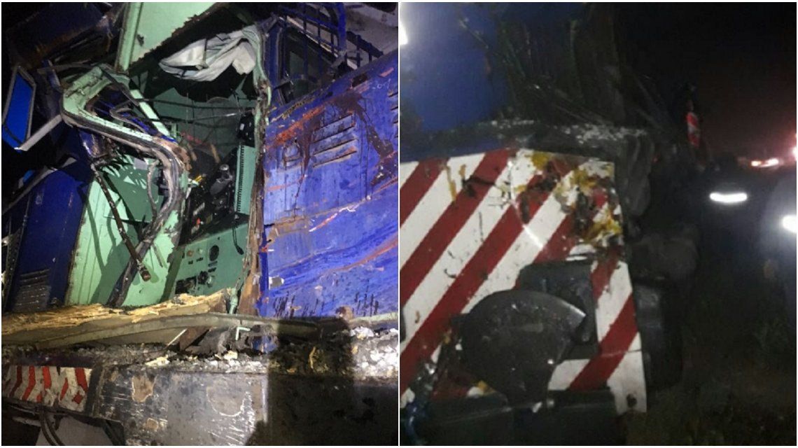 Chocaron un tren de la línea San Martín y un camión en Pilar: murieron dos personas