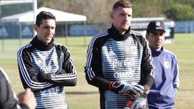 Armani y Di María en la Selección - Crédito: @Argentina Armani y Di María en la Selección - Crédito: @Argentina