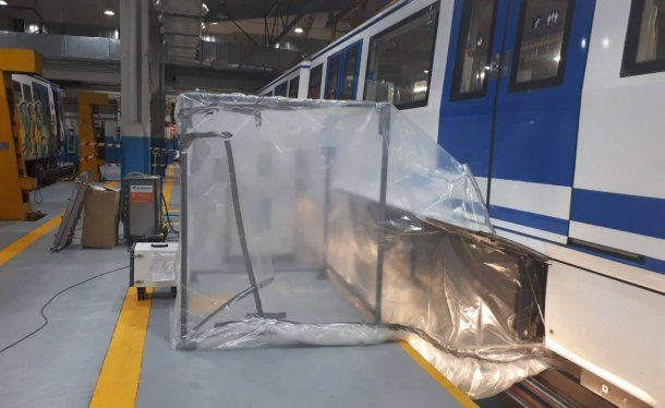 El amianto no es una amenaza para los pasajeros pero sí para los trabajadores del subte