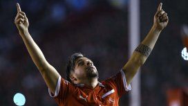 VIDEO El golazo olímpico de Martín Benítez para Independiente VIDEO El golazo olímpico de Martín Benítez para Independiente