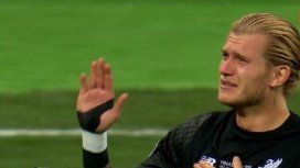 Loris Karius se comió dos goles para Liverpool - Captura ESPN Loris Karius se comió dos goles para Liverpool - Captura ESPN