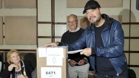 Marcelo Tinelli votando en las elecciones de 2017 Marcelo Tinelli votando en las elecciones de 2017
