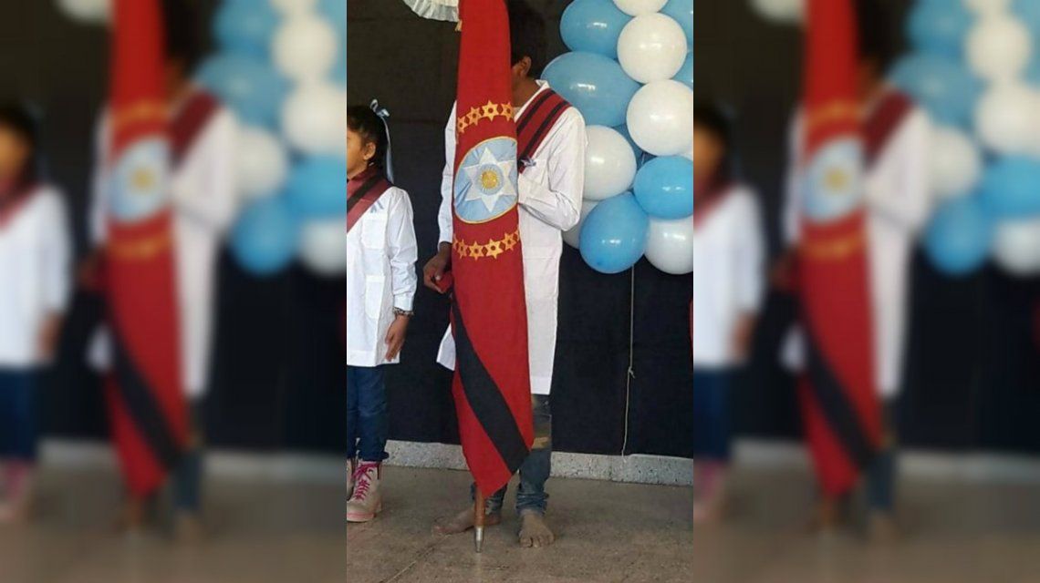 El alumno de la escuela 4507 de San Miguel