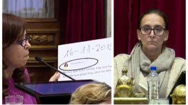 Cristina Kirchner y Gabriela Michetti Cristina Kirchner y Gabriela Michetti