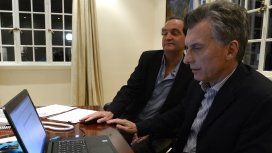 Mauricio Macri y el el secretario Legal y Técnico, Pablo Clusellas. Mauricio Macri y el el secretario Legal y Técnico, Pablo Clusellas.