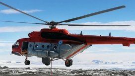 La comunicación desde el helicóptero varado en Catamarca: Tenemos calefacción La comunicación desde el helicóptero varado en Catamarca: Tenemos calefacción