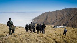 La hostil zona en la que debió aterrizar el helicóptero La hostil zona en la que debió aterrizar el helicóptero