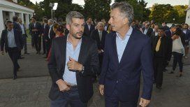 Marcos Peña y Mauricio Macri Marcos Peña y Mauricio Macri