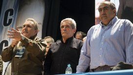 Juan Carlos Schmid, Carlos Acuña y Héctor Daer Juan Carlos Schmid, Carlos Acuña y Héctor Daer