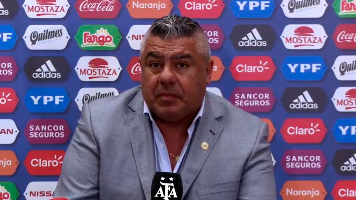 Chiqui Tapia: el partido contra Israel se suspendió por las amenazas de las últimas 72 horas