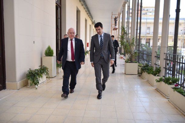 El gobernador de Salta y el de Santa Fe intercambiaron ideas sobre la lucha contra el narcotráfico