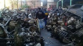 El desarmadero del Rey del Corte tenía al menos 4.200.000 autopartes El desarmadero del Rey del Corte tenía al menos 4.200.000 autopartes