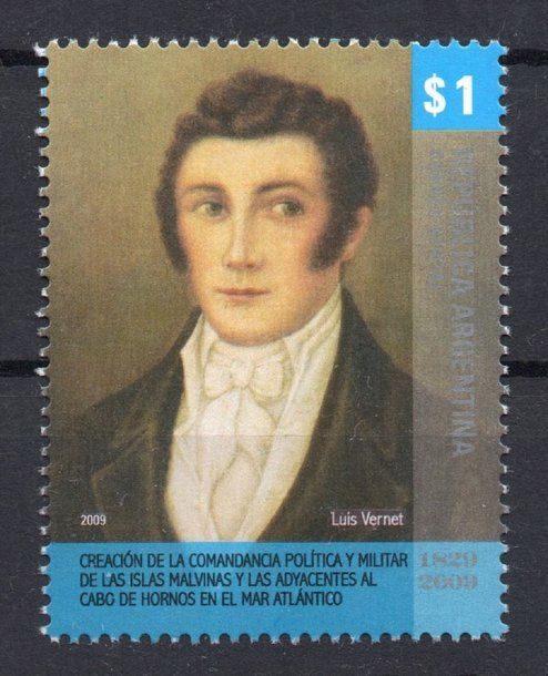 Luis Vernet, primer comandante político militar de las Malvinas