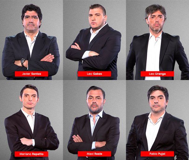 <p>El equipo de C5N en Rusia.</p>