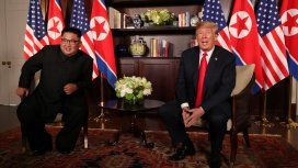 Kim Jong-Un y Donald Trump Kim Jong-Un y Donald Trump
