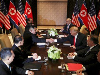 Donald Trump y Kim Jong-Un Donald Trump y Kim Jong-Un
