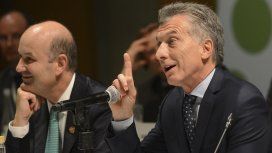 Federico Sturzenegger y Mauricio Macri Federico Sturzenegger y Mauricio Macri